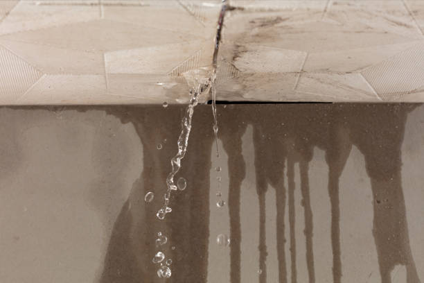 Professional Commercial Water Damage Restoration technician working in Clinton, IL